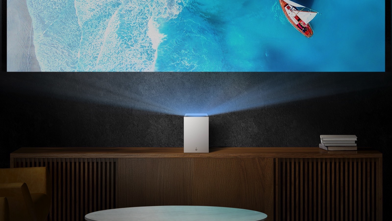 LG's CineBeam S projector.