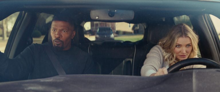 Jamie Foxx and Cameron Diaz in Back in Action on Netflix