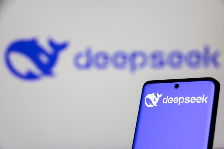 DeepSeek photo illustration