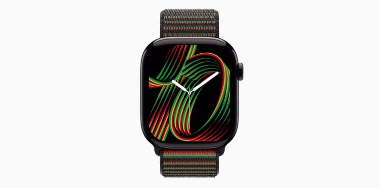 watchOS 11.3 Black Unity watch face