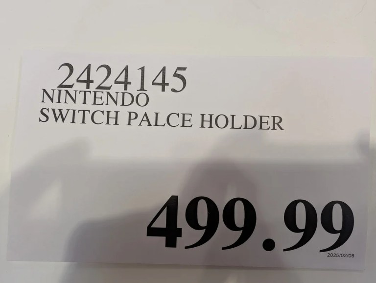 Costco Canada might have leaked the Switch 2 price.