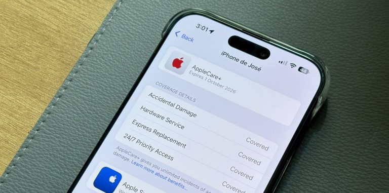 AppleCare+ coverage on iPhone 16