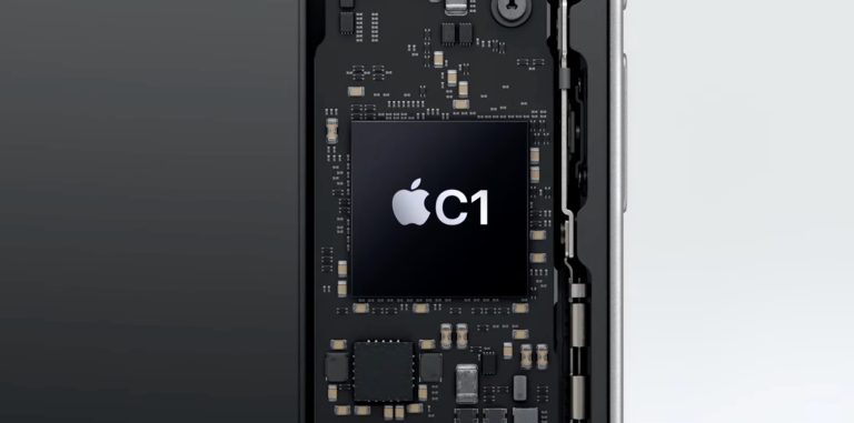 iPhone 16e C1 Wi-Fi chip