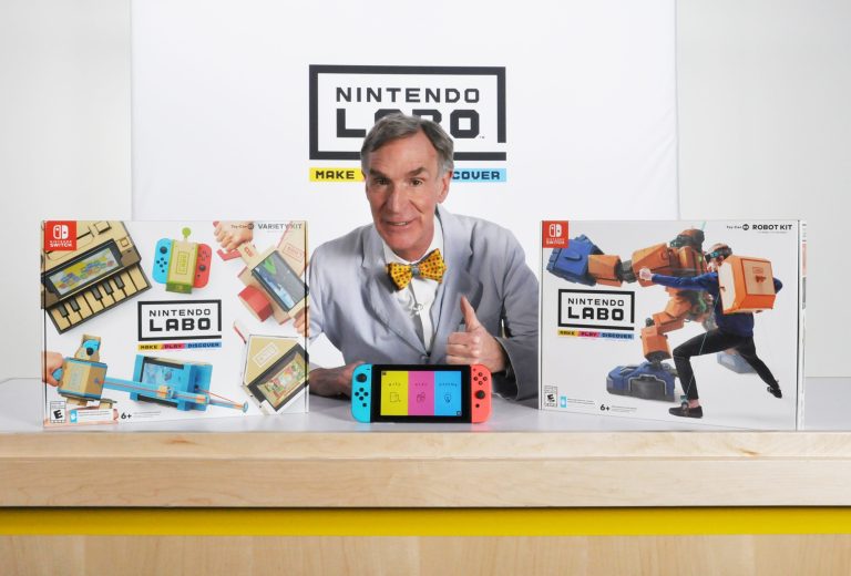 Bill Nye and Nintendo Labo.