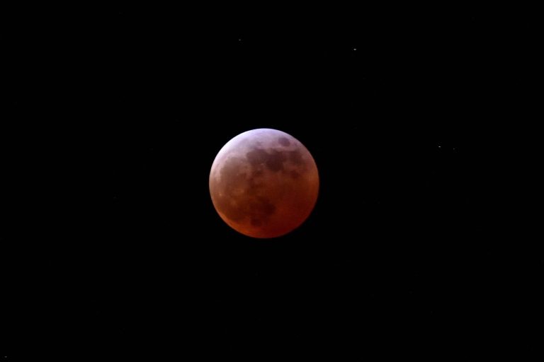 blood moon lunar eclipse over mexico