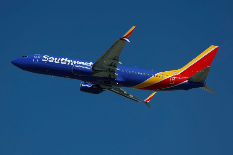 Southwest Airlines plane