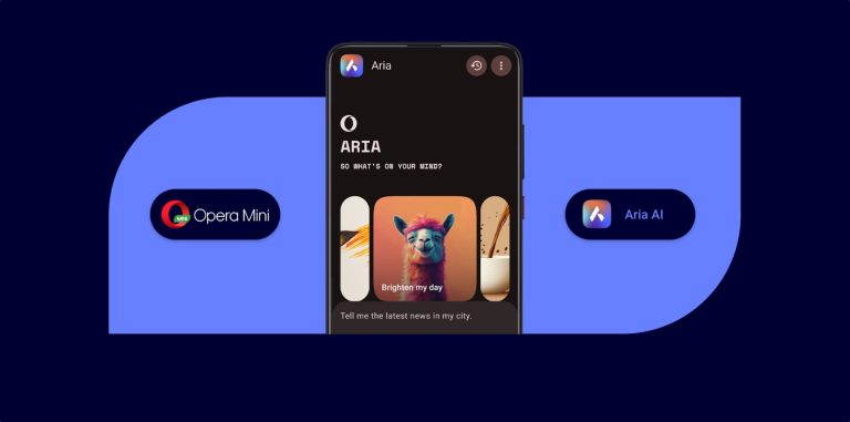 Opera Mini AI Aria