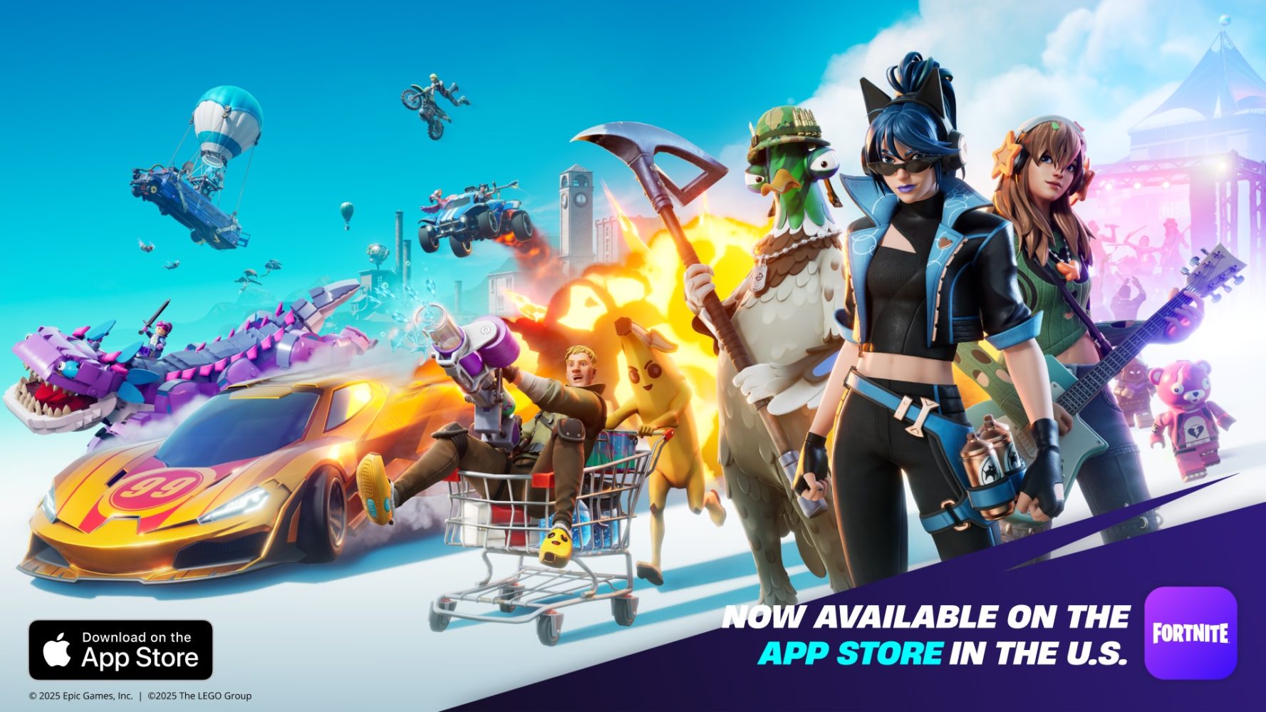Fortnite is back on the App Store in the US