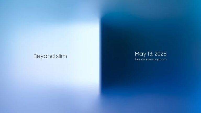 Galaxy S25 Edge will be revealed on May 12.