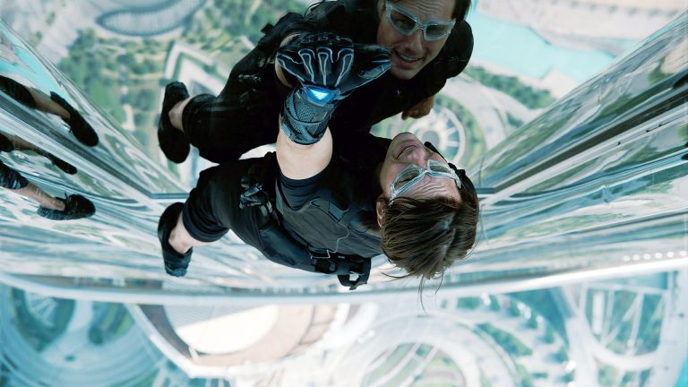 Tom Cruise in Mission: Impossible - Ghost Protocol.