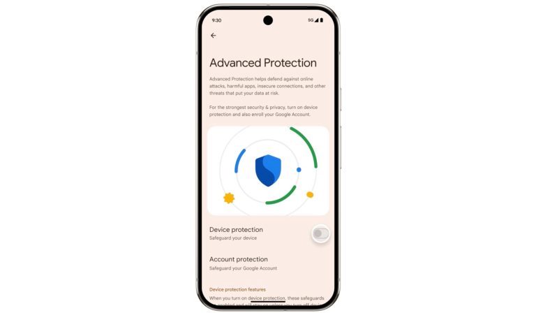 Advanced Protection in Android 16.