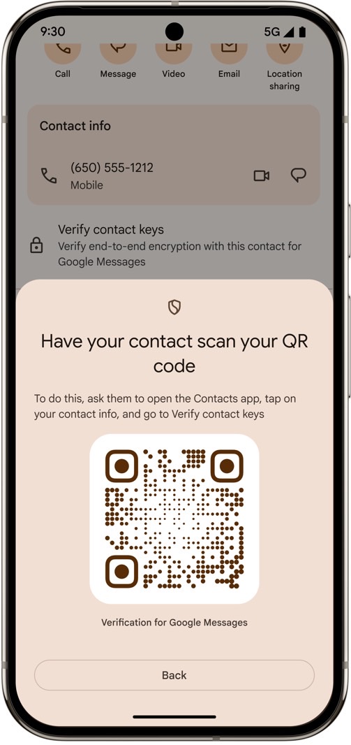 The Key Verifier features in Android 16.