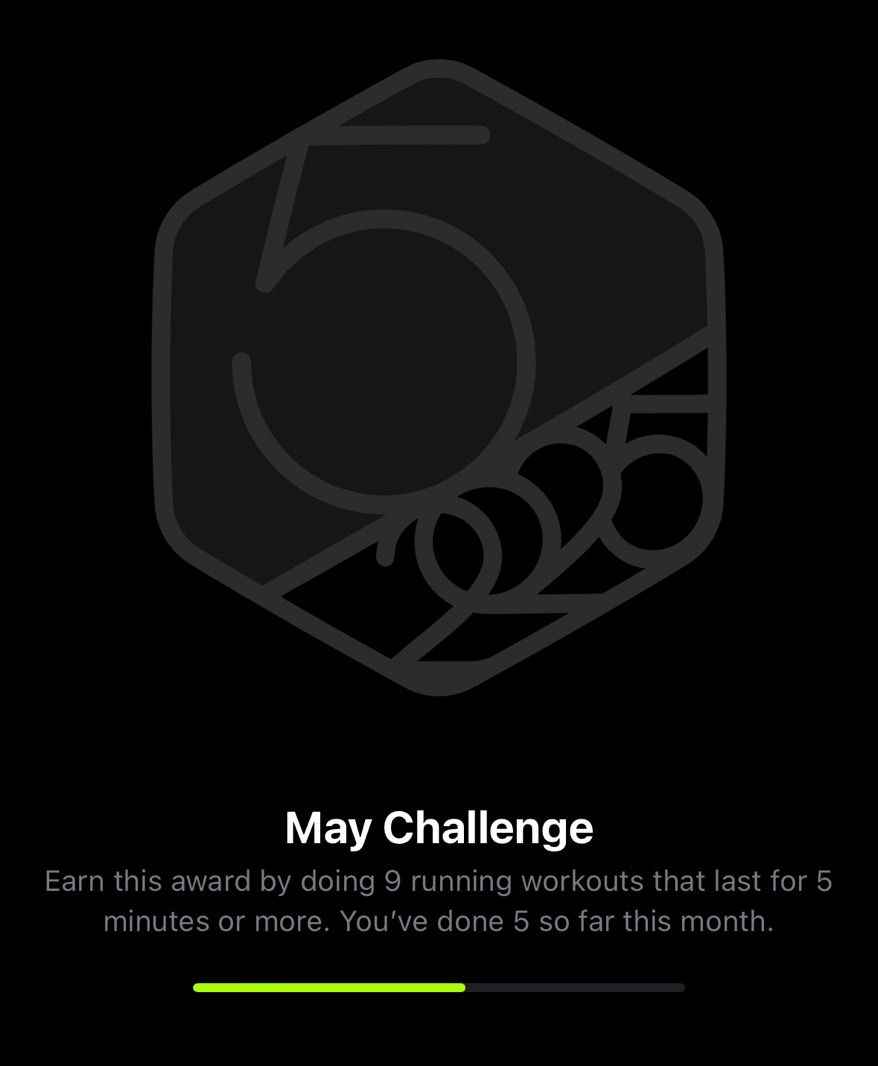 The May 2025 Challenge.
