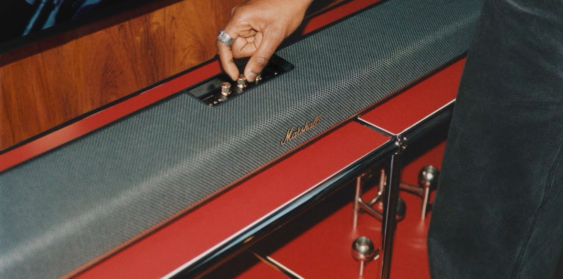 Heston 120 soundbar is Marshall’s first entry into the home audio market