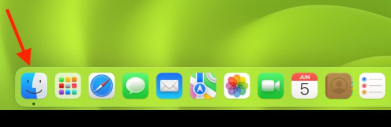 Finder icon in macOS Sonoma