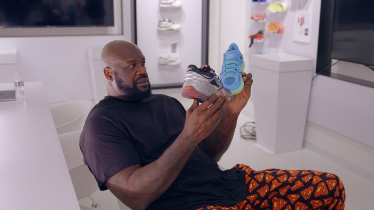 Shaquille O'Neal in Power Moves with Shaquille O'Neal.