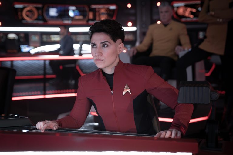 Melissa Navia as Erica Ortegas in Strange New Worlds.
