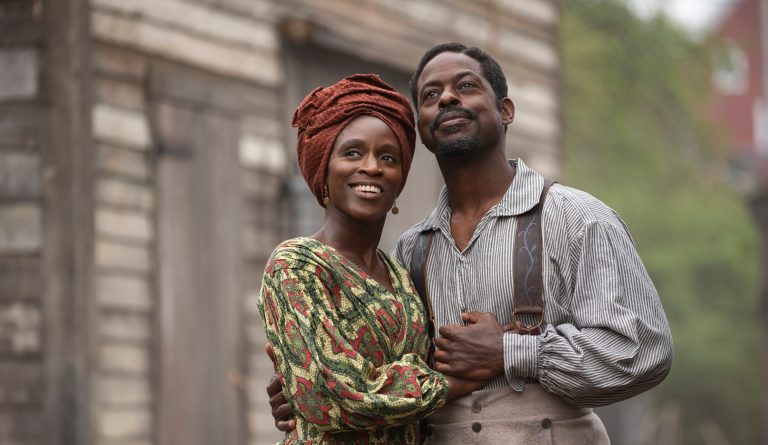 Sharon Duncan-Brewster, Sterling K. Brown in Washington Black.