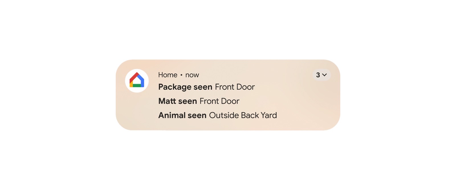 Grouped notifications in Android 16.