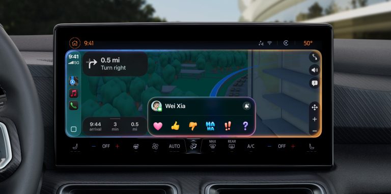 iOS 26 CarPlay features an all-new design