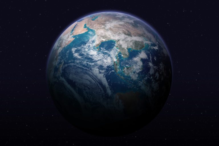 earth from space