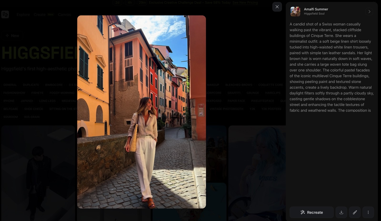 This photo is simply stunning. It's not just the model, but the entire setting that blows my mind.