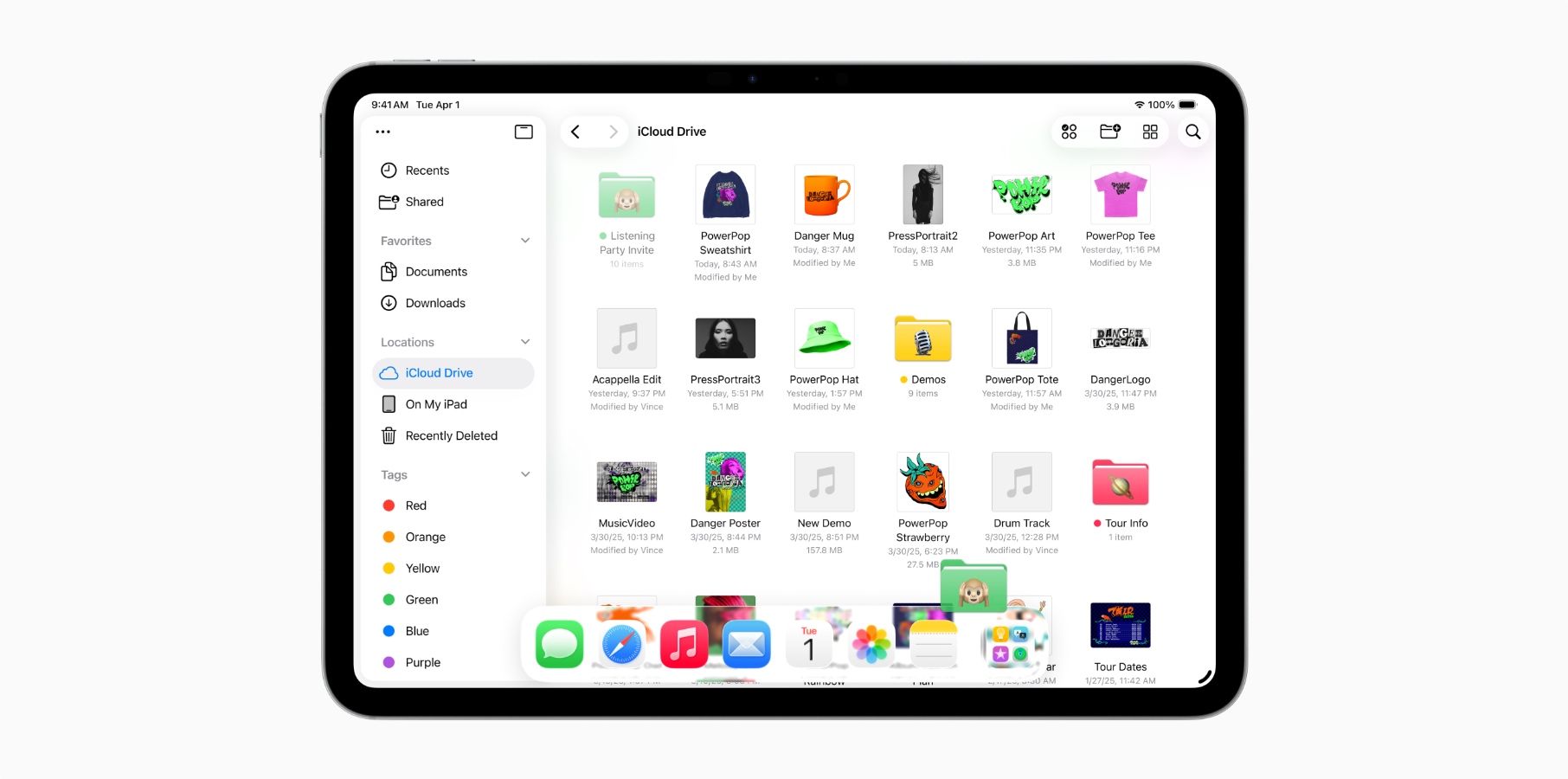iPadOS 26 Files update
