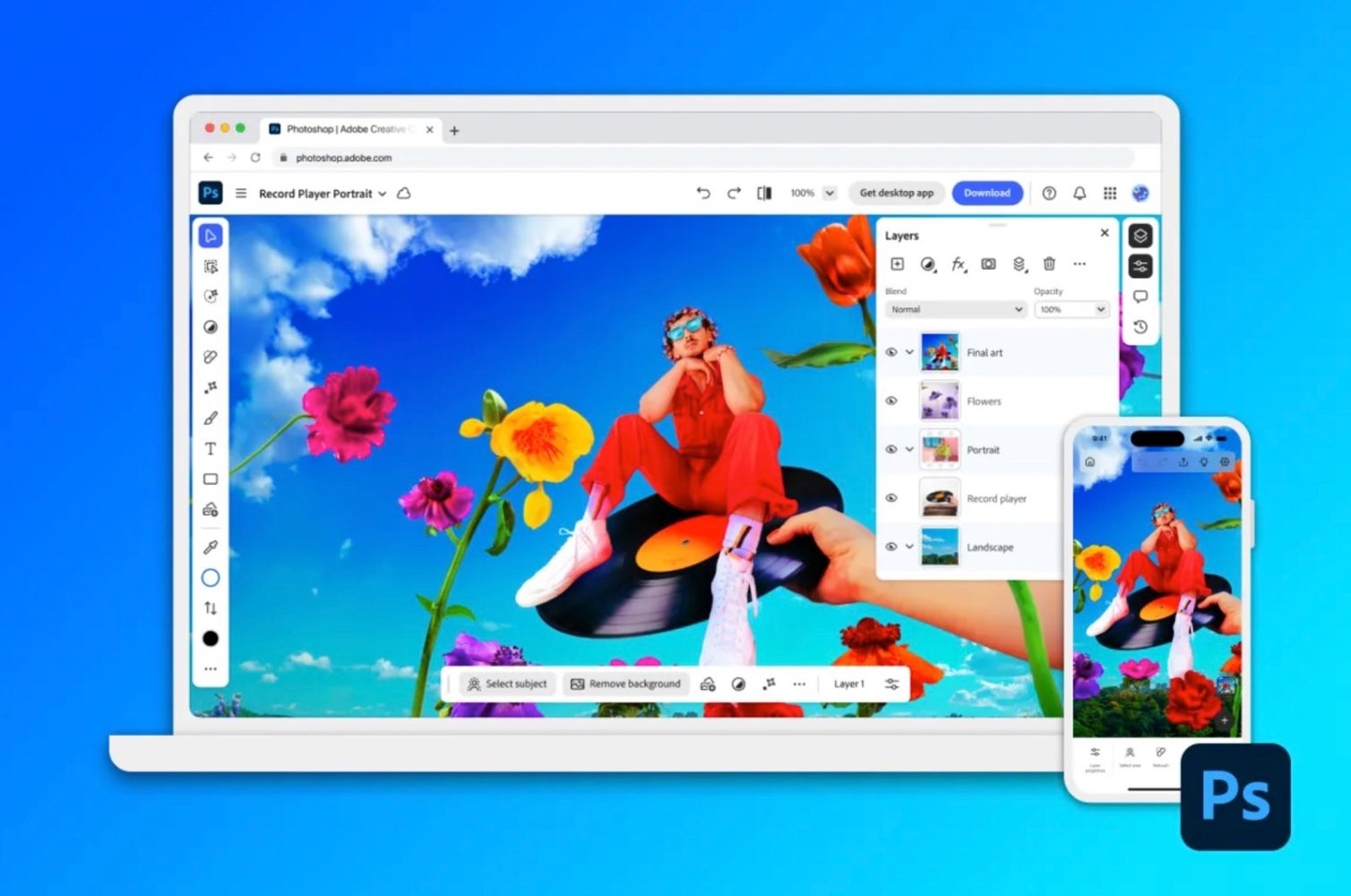 Photoshop for Android launches in beta with built-in Firefly AI