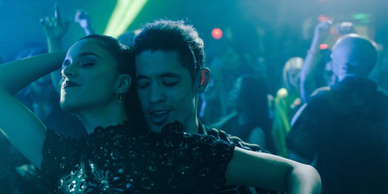 Hiba Bennani and Christopher Chung in Slow Horses