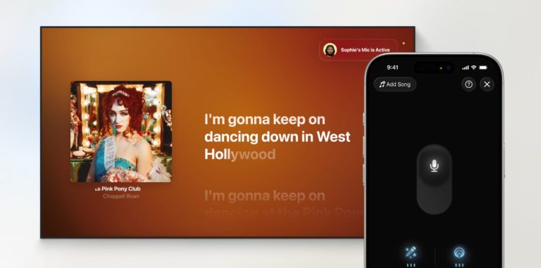 tvOS 26 Apple Music Sing
