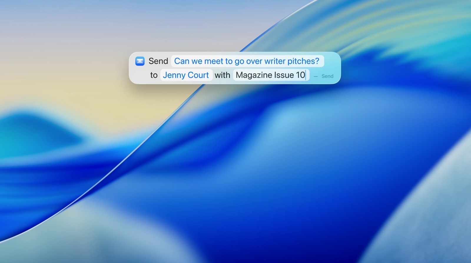 Spotilight will let you send emails from the search bar in macOS 26.