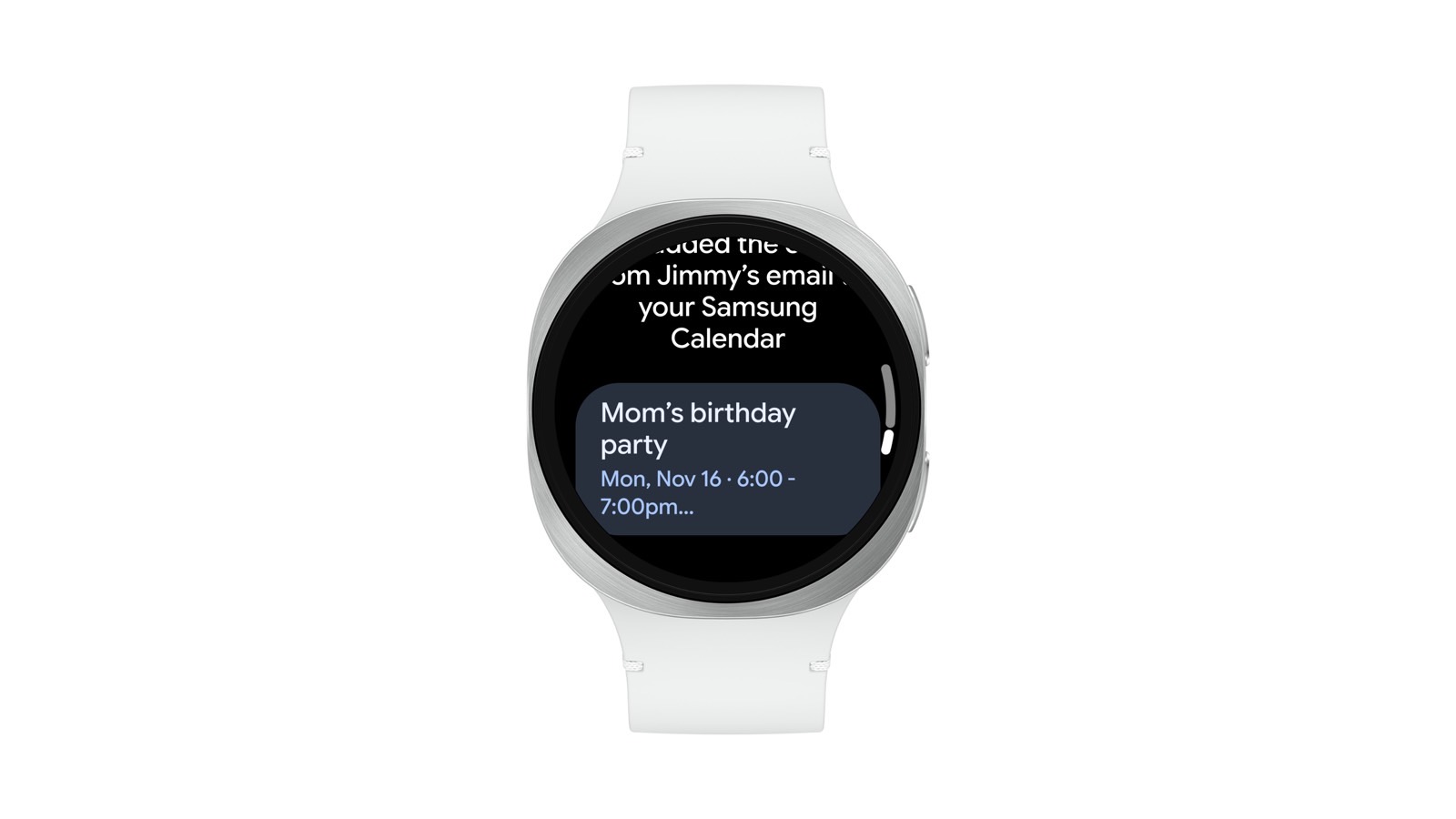 Using Gemini on the Galaxy Watch 8.