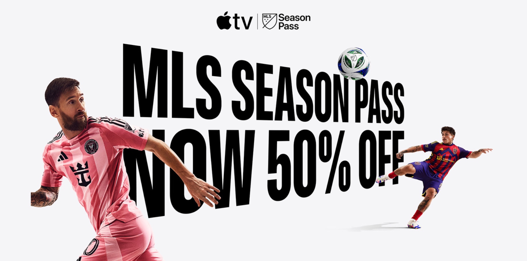 MLS Season Pass is 50% off, but Apple TV+ subscribers can get a better deal